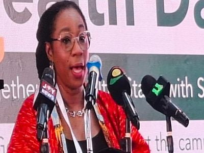 Deputy Director-General of the Ghana Health Service, Dr. Caroline Amissah